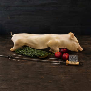 Réplica de Cerdo Lechón Falso Realista de Tamaño Natural para Decoración de Escenarios de Cine, Televisión, Exposiciones, Ferias Comerciales y Estudios Fotográficos - Product Image 1