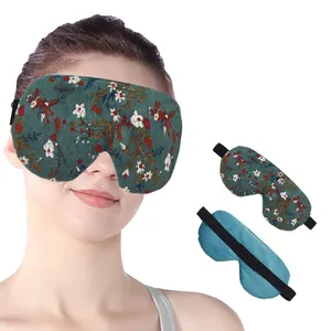 넓은 범위의 휴식을위한 전자 레인지 가열 아이 마스크 새로운 디자인 눈 베개
