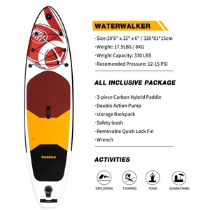 110'6'' Paddle Board Siège Gonflable Stand up SUP Isup Pêche Paddleboard Avec <span class=keywords><strong>Pompe</strong></span> À Air Électrique sup - Product Image 4
