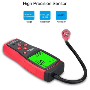 Detector de Fugas de Gas Portátil SMART SENSOR AS8800C, 0-10000PPM, Alarma Sonora y Luminosa, Combustible, Inflamable, Metano Natural - Product Image 2