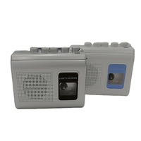Mini enregistreur audio rétro portable avec lecteur de cassette Walkman, prêt à être expédié, vente en gros