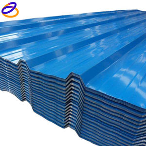 Tôles de toiture en métal ondulé de couleur PPGI standard ASTM, Z41-Z60, mi-dur, 4 pieds, acier Baowu, épaisseur 0,12-2 mm - Product Image 4