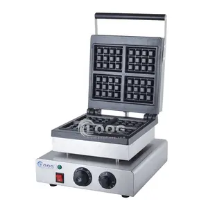 Suppliers Catering Equipment Single Plate Waffle Maker Rectangle Waffle Maker Industrial For Sale