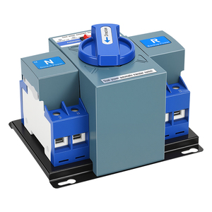 Interruptor de Transferencia Automática Manual KYQ3-2P-63A para Generador y Alimentación Dual de Ciudad, <span class=keywords><strong>220V</strong></span>, 2P CB ATS 2P-100A 2P-125A - Product Image 3