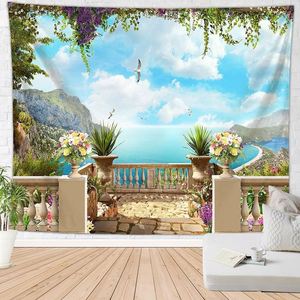 Custom Ocean Swell Tapestry <b>Wall</b> Hanging, Sunset Seascape Tapestry for Home <b>Wall</b> Decoration Tapestry - Product Image 3