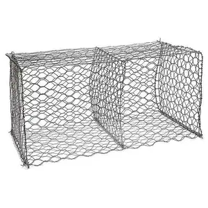 New Arrival Products Galvanized Galfan Zn95%, Al5% Coated Gabion Box and Gabion Basket From China