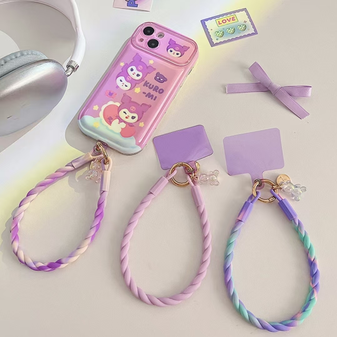 Portable Liquid Silicone Cell Phone Hand Wrist Finger Ring Strap Phone Holder Image 4
