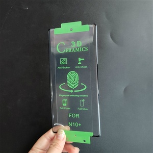 9H Flessibile di <span class=keywords><strong>Ceramica</strong></span> di Vetro per Samsung Galaxy Note 10 S20 Più Protezione Dello Schermo In Vetro - Product Image 1