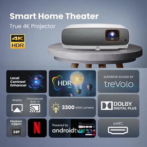 โปรเจคเตอร์ TK860i 4K UHD Smart DLP สำหรับใช้ในบ้าน ระบบ Android TV HDR10 HLG พร้อมแอปสตรีมมิ่งในตัว - Product Image 5