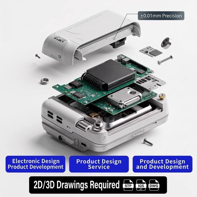 Electronic Product Development Custom Plastic Injection Molding ±0.01mm Precision DFM & Custom Tooling Manufacturer