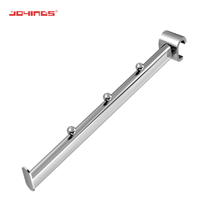 Bán Lẻ Hooks Chrome Kim Loại Hot Bán Slatwall Nước Fall Slatwall Hiển Thị Giá Kim Loại Treo Hiển Thị Hooks - Product Image 5