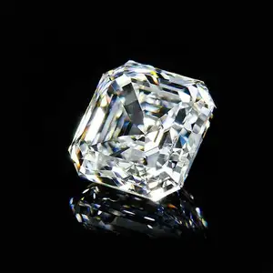 Loose Moissanite Small Custom Pass Diamond Test VVS Stone Price Per Carat Fancy Cut Super White Elongated Emerald Cut Moissanite