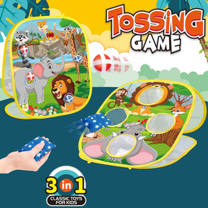 <span class=keywords><strong>Juego</strong></span> de lanzamiento de bolsa de frijoles 3 en 1, bolsa de arena para lanzar al aire libre, bola pegajosa, <span class=keywords><strong>juego</strong></span> de dardos, portátil, plegable, tablero de agujero de maíz de doble cara - Product Image 2
