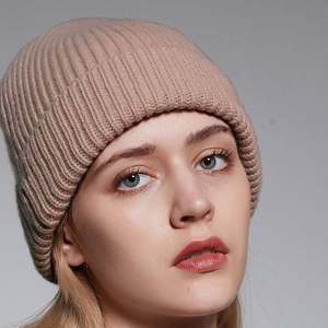 Bonnet d'hiver chaud et épais en cachemire pour homme et femme, collection 2026 – Bonnets en laine tricotés personnalisables avec logo, motif écossais et fruits – Vente chaude - Product Image 2