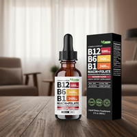   Vitamines B12+B6 en gouttes personnalisées en gros, pommade immunostimulante, multivitamines pour adultes, apport d'énergie, 60 ml, minéraux, sans [ingrédients non spécifiés]