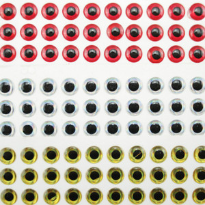 3D Bâton De Pêche Ovale Élève Leurre Yeux pour Faire Des Appâts et Mouche Lumineux Époxy Poisson Yeux Résine | Oeil - Product Image 3