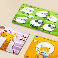 Meilleure vente 2026 : Livre éducatif à gratter arc-en-ciel, livre de peinture au doigt et de coloriage avec logo personnalisé pour le jeu et les loisirs
