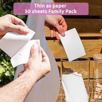 Détergent à lessive en feuilles écologiques, formule de perles parfumées aux fleurs de cerisier, savon en feuilles pour lessive, OEM