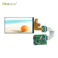 Modules LCD à haute luminosité pour utilisation en extérieur, 1500 nits, écran FHD de 5,5 pouces, écran LCD IPS orange Raspberry Pi avec carte de commande