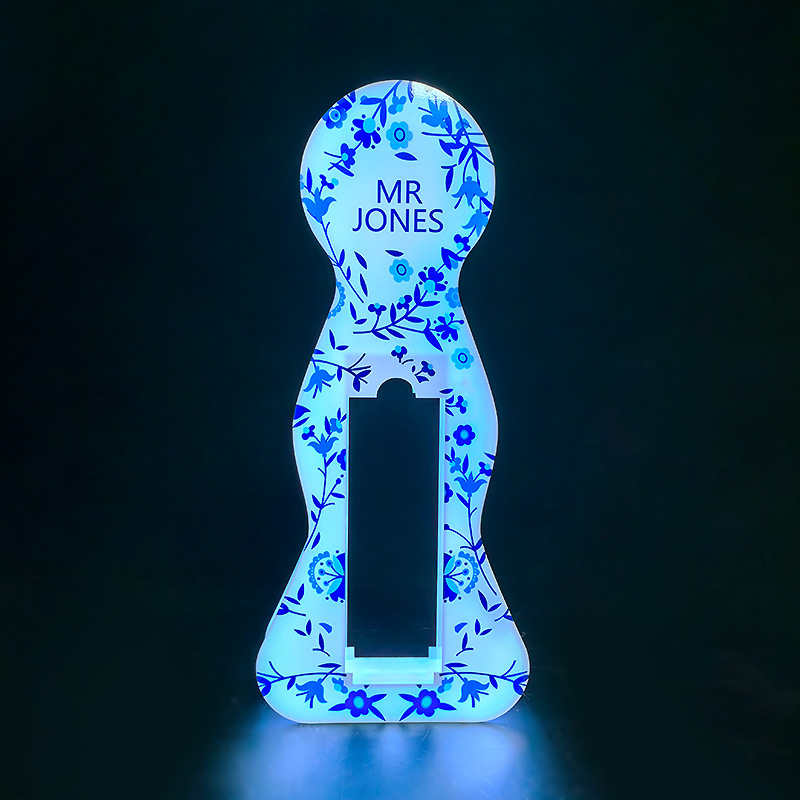 Support de barre lumineuse blanche de type C