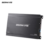 Nouvel amplificateur de voiture 4 canaux classe AB 60Wx4 4 ohms 12-24V haute qualité sonore avec crossovers, OEM ODM