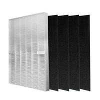 Leowinix 115115 filtre HEPA de remplacement, purificateur d'air adapté à Winix 6300 P300 5300 5500 5500 2-2 5300 6300 2 9500 C535