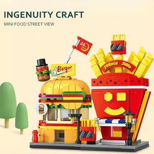 SEMBO <span class=keywords><strong>BLOCK</strong></span> 601530-601537 100 + Sản Phẩm Bộ Khối Lắp Ráp Giáo Dục Cho Nhà Nghỉ Đường Phố Đồ Chơi Bằng Nhựa - Product Image 6