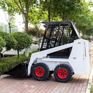 Mini-Kompaktlader mit Dieselmotor Euro 5 CE EPA-Zertifiziert 1-Tonnen-Radlader Hohe Effizienz Schnelle Lieferung Chinesischer Hersteller - Product Image 2