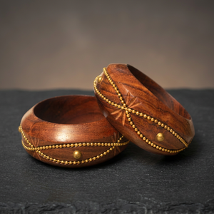 Pulseras de Madera de Diseño al por Mayor: Joyería Elegante Tallada en Madera para Accesorios de Moda Femenina y Artesanía Diaria - Product Image 1