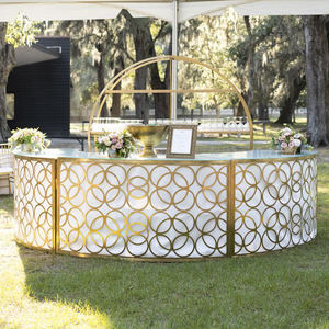 Comptoir de <span class=keywords><strong>bar</strong></span> lumineux à LED pour les fêtes et les événements, cadre en acier inoxydable, salle de banquet, boissons, cocktails, comptoirs de <span class=keywords><strong>bar</strong></span> portables - Product Image 3