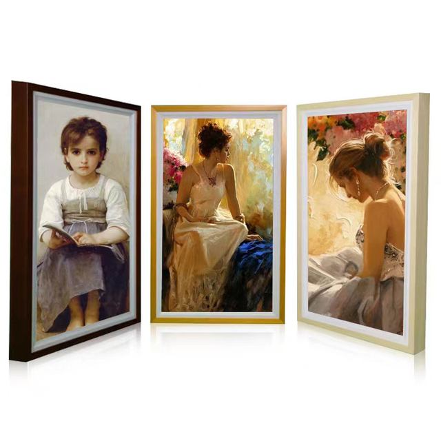 32" Large Size LCD Digital Photo Frame for Shopping Mall Indoor Use Art NFT Video Display WiFi Wallet Android