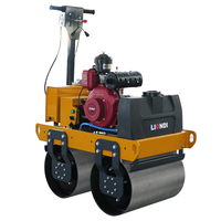 Mini-compacteur routier hydraulique à double tambour pour asphalte