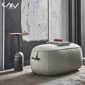 Modern Luxury Side <strong>Table</strong> Living Room Bedroom Corner <strong>Table</strong> Nordic Style Round Wood Top Marble <strong>Pedestal</strong> <strong>Small</strong> Side <strong>Table</strong> - Product Image 4