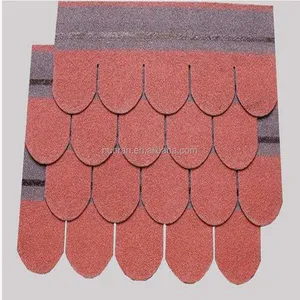 Cina fornitore all'ingrosso di alta qualità a buon mercato prezzo materiale da costruzione 2.7mm di spessore tonde tegole in asfalto