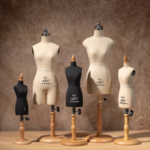 Maniquí de Costura Ajustable al por Mayor, Maniquí Femenino de 1/2, 1/3, 1/4, Mini Maniquí para Sastre - Product Image 1