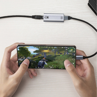 USB C Female RJ45 USB Tipe C DC Adaptor Ethernet 10/100/1000 Gigabit Kartu Jaringan LAN Berkabel untuk PC Laptop Smartphone