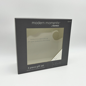 OEM Ngăn kéo trượt Ví Hộp Quà Tặng Giấy bao bì các tông vành đai hộp đen bao bì với logo - Product Image 2