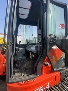 Excavadora hidráulica de oruga con Epa original de 5 toneladas usada mini Kubota 55 U55 u40 Kx163 163 163-5 usada de segunda mano con Epa - Product Image 6