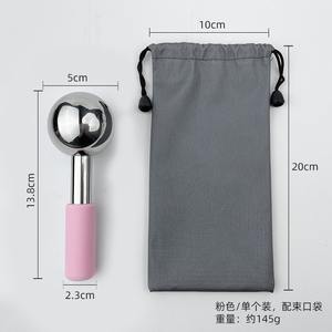 Facial Ice Globes Frio Quente Aço Inoxidável Rolo Facial Pele Beleza Spa Cooling Globo Massagem Bola Face Care Cryo Freeze <span class=keywords><strong>Stick</strong></span> - Product Image 5