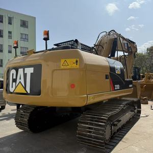 Excavadora usada Caterpillar CAT320D, máquina de construcción hidráulica de cadenas grande de 20 toneladas, CAT320D2L, excavadora grande de segunda mano. - Product Image 6