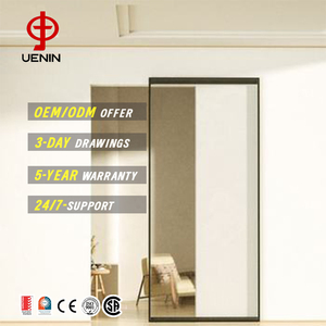 ประตูบานเลื่อนกระจกสไตล์มินิมอลโพสต์โมเดิร์น ดีไซน์ภายในเรียบหรู สำหรับบ้าน สำนักงาน ห้องนอน ห้องนั่งเล่น โกดัง อพาร์ตเมนต์ - Product Image 1