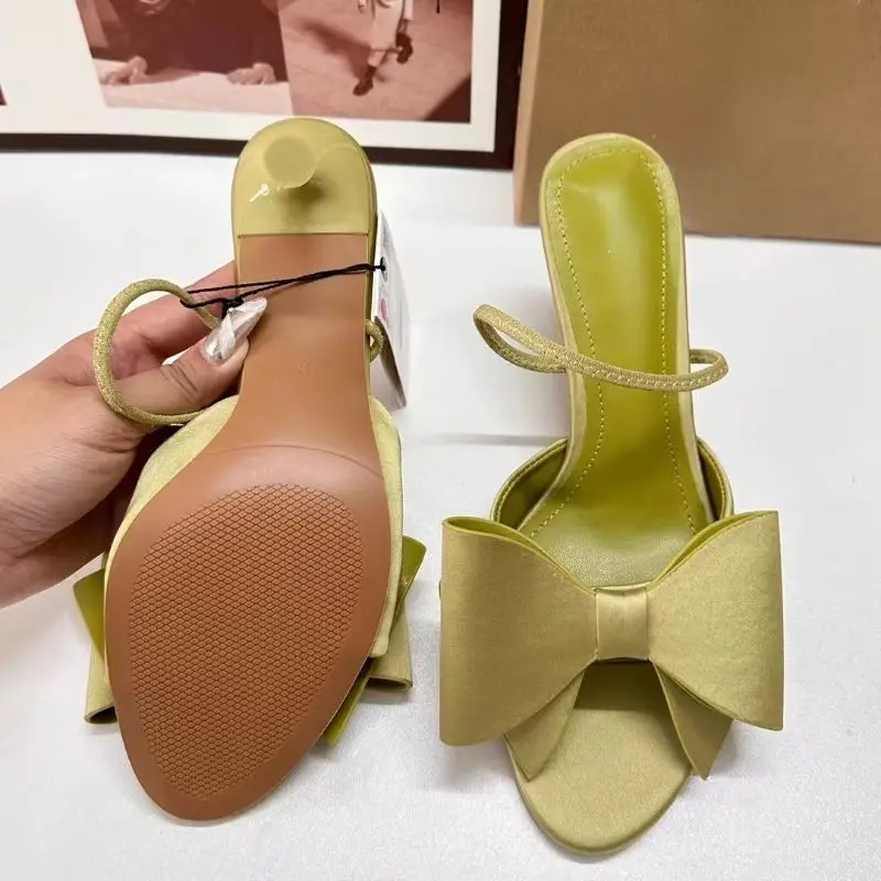 Babouche Femme Summer Trendy Slipper Trendy 2024 Women Heels