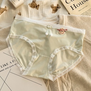 Nueva Mascarilla de Entrepierna de Seda de Morera Ultrafina y Transpirable Antibacteriana para Uso Diario, Modelo Hipster, Sin Costuras, Efecto Piel Helada, Color Sólido, Colección Verano 2025 - Product Image 6