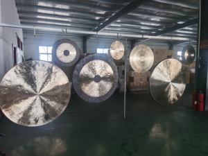 <span class=keywords><strong>Instrument</strong></span> de <span class=keywords><strong>gong</strong></span> <span class=keywords><strong>chinois</strong></span> fait à la main de vente chaude <span class=keywords><strong>gong</strong></span> de vent personnalisé de 34 pouces pour la guérison par le son - Product Image 4