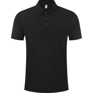 Polo de Manga Corta para Hombre, de Algodón Jacquard, con Cuello, Transpirable, para Trabajo, Corte Holgado, Verano - Product Image 5