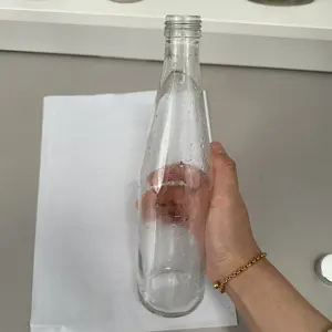 Bottiglia di acqua di sorgente di vetro minerale 16.9OZ