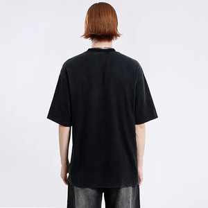 Alta calidad personalizado Beraned ponderado ancho niños de gran tamaño 100% algodón tejido 320 gramos perro camisetas para perros - Product Image 4