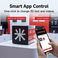 360 °   Pantalla LED Cúbica a Todo Color para Publicidad Comercial |   P3.91 P4.81 Para Exteriores |   Señalización para Tiendas, Alquiler de Exhibidores para Eventos