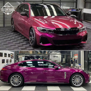 Miếng Dán Thân Xe Ô Tô Bằng Nhựa Vinyl <span class=keywords><strong>M</strong></span>àu Tí<span class=keywords><strong>m</strong></span> Hình Quả <span class=keywords><strong>M</strong></span>ọng Thú Cưng Tô <span class=keywords><strong>M</strong></span>àu Thay Đổi <span class=keywords><strong>M</strong></span>àu Sắc - Product Image 1