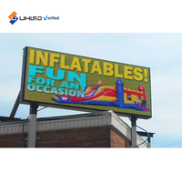 Écran d'affichage LED étanche à taille personnalisée pour l'extérieur Signe LED numérique haute luminosité IP66 Panneau d'affichage LED publicitaire
